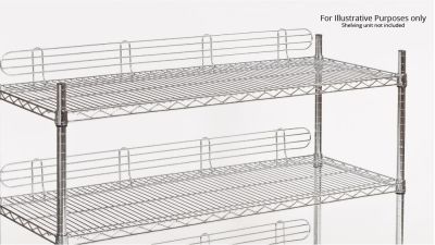 Chadko 8d Plastic Wire Shelf Liners - White