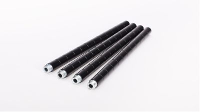 1" Wire Shelving Post Extension - 12" Long - 4 Pack - 1.2mm- Black