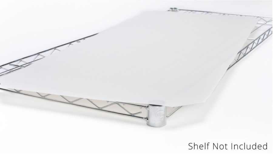 ' Premium Quality Graphite, 36x61cm Fits  Basics Wire Shelves Set of 3 Shelf Liners for Wire Shelf Liner 